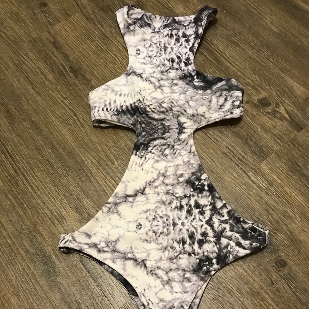 Mikoh Osaka One Piece in Smoke Grey